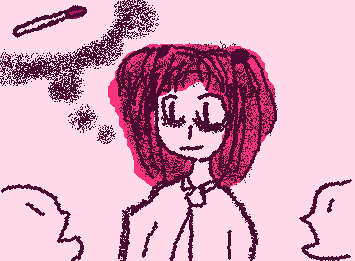 暇つぶしに描いた、下手だけど見て!