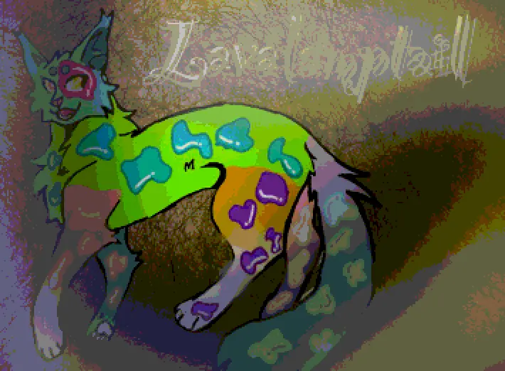 Lavalamptail