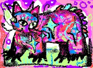Magical cat