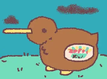 Kiwi con etiqueta