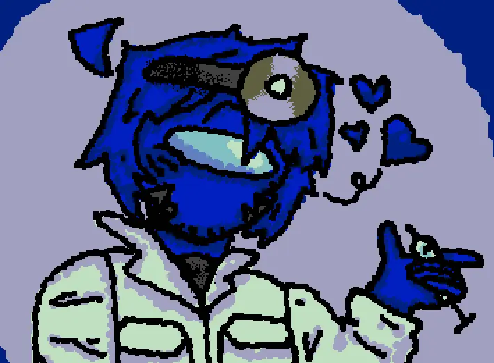 Blue!