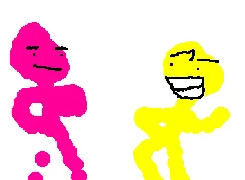 Bad stickman and Normal stickman