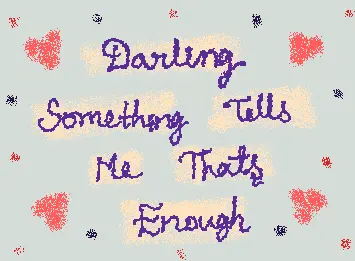 Enough