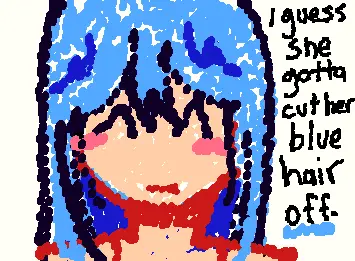 Blue hair - Tv girl