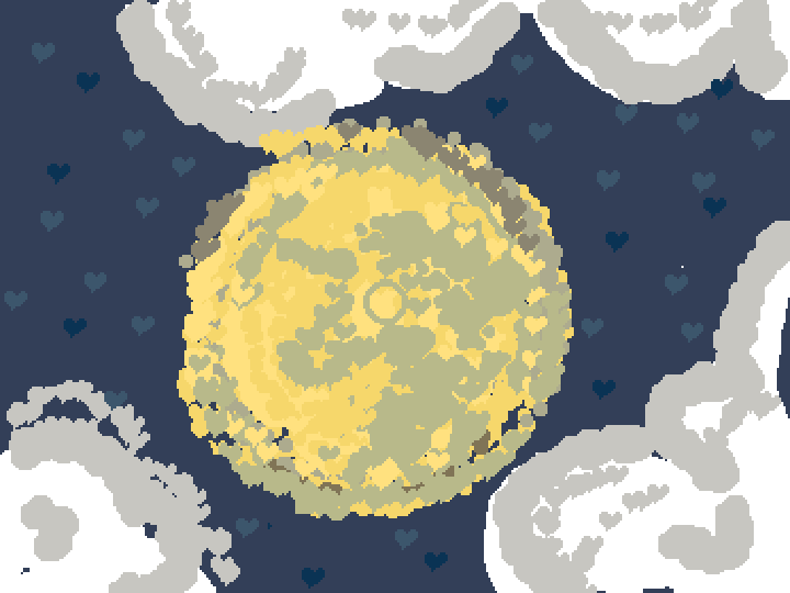 la pony en la luna