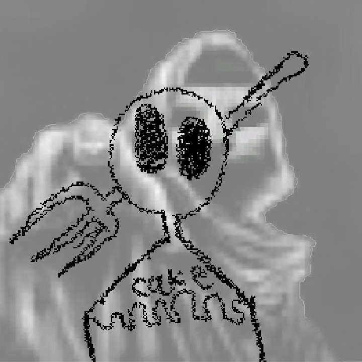 something on the horror