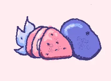 stawby and blueb