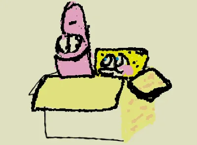 SpongeBob and Patrick