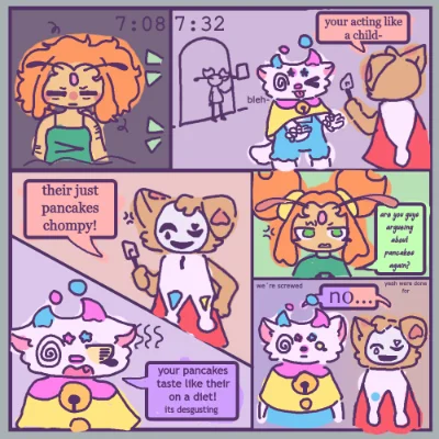first look at the comic im makin wdyt????