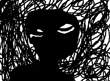 Scary man