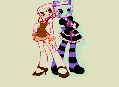 this is a drawing i did on another app