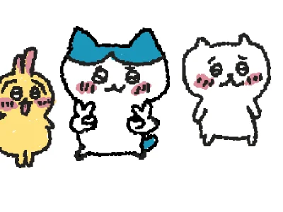 chikawa, hachiware and usagi
