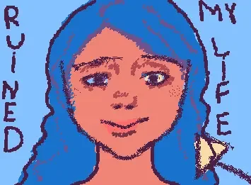 Blue Hair Girl