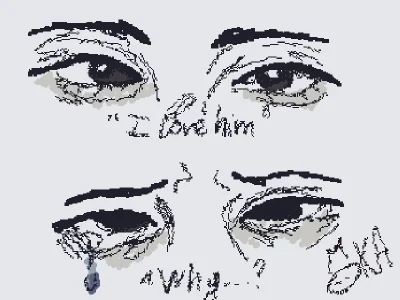"I love him"... " why...? "