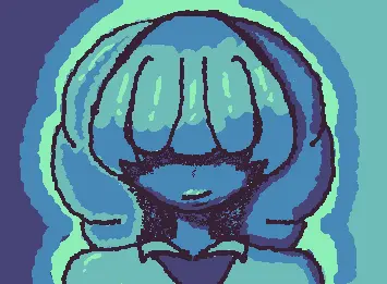 Blue person :D
