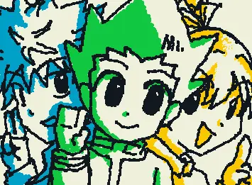 Gon,Killua and Bisky