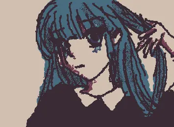 Horror game girl
