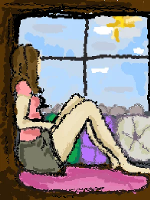◆Looking out the Window, To the sky◆