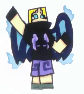 I drew my Minecraft character!