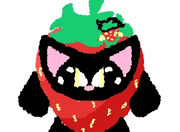 straw bebe kitty :3