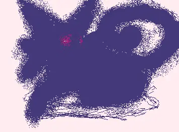 vampire kitty on pillow :3
