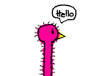 hello ostrich