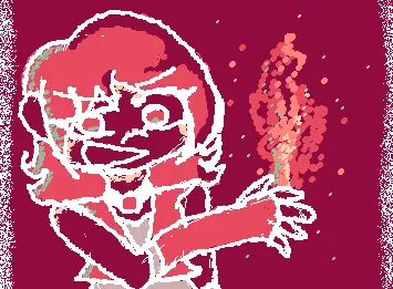 Rednix, the fire girl