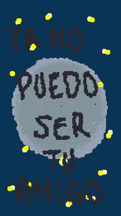 no podemos ser amigos