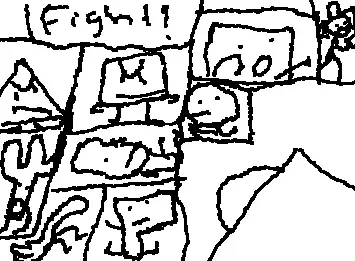 next contest is to fight first 2 who loses will be UFE (up for elimination)