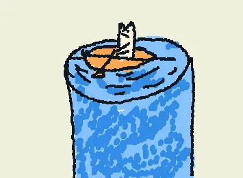 Found a lil guy in my water