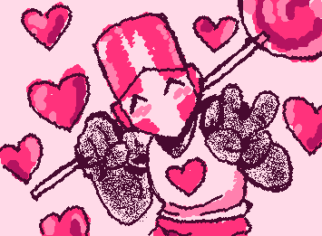 Pink knight