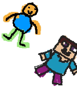 Roblox + minecraft = freinds