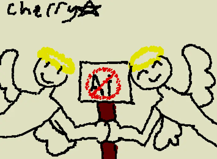 Anti AI angels