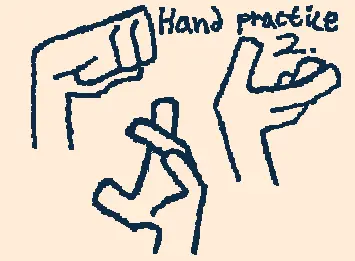 Hand practice 2!