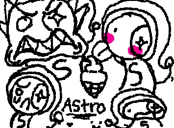 Random Astro doodles cause I suck (DIH)