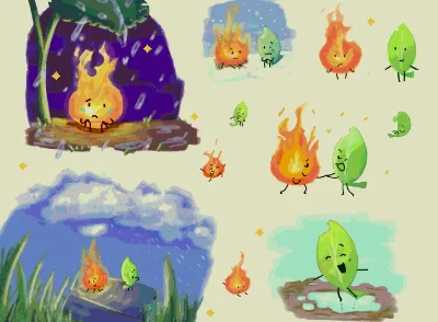 Firey & Leafy