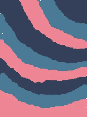 blue blue pink