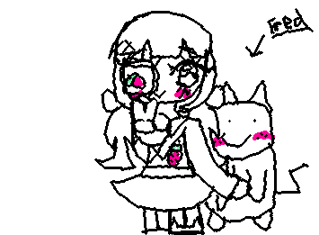 My oc ^^ and fred :p