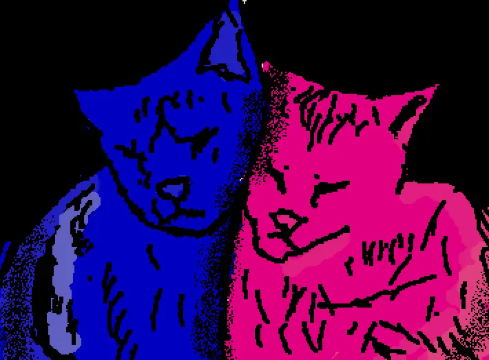 Tv cat