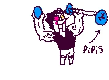 buff spamton with pipis things idk
