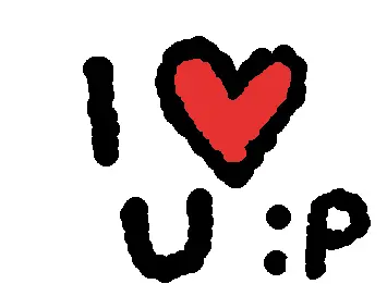I <3 u the most
