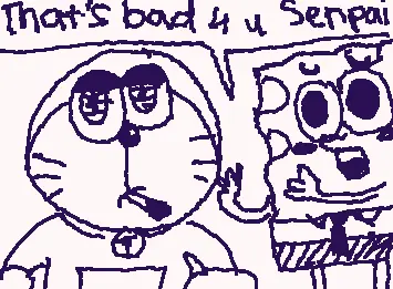 Doraemon becomes a thug!??!