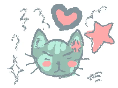 angry cat