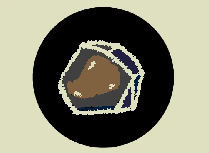 A small rock