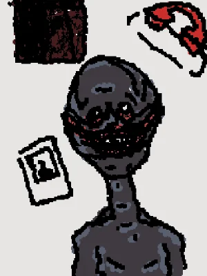 the thing in the closet