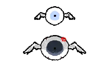 Evil egg and egg