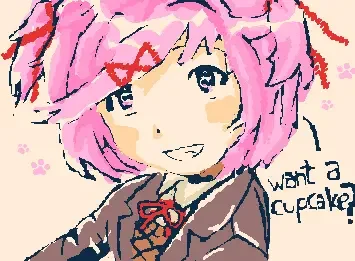 natsuki from DDLC :33