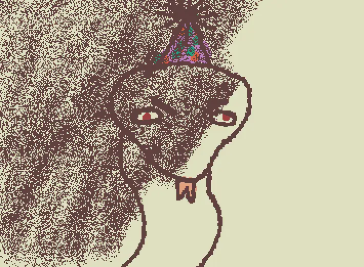 Evil derpy birthday snake