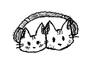 two cats