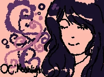 Solairs Lover (My OC), and my OC of mine named Moonlight